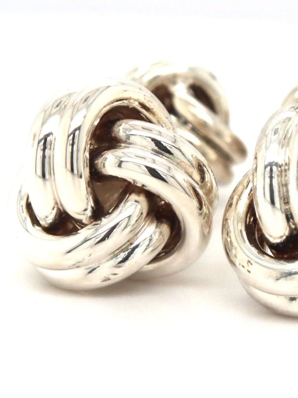 Tiffany & Co double love knot cuff links
